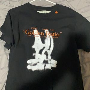 Off white golden ratios tee